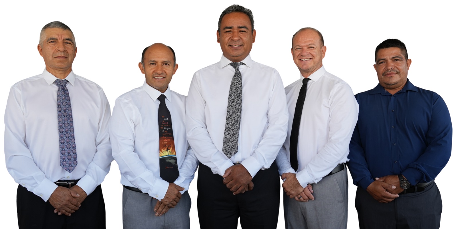 Líderes del ministerio de Caballeros de Iglesia Cristo Vive, West Palm Beach